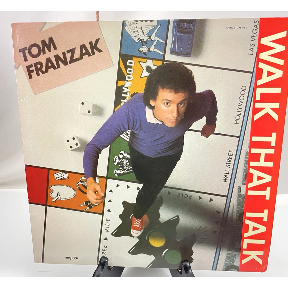 Tom Franzak – Walk That Talk - 1983 - Myrrh 7-01-676406-0 Vinyl
